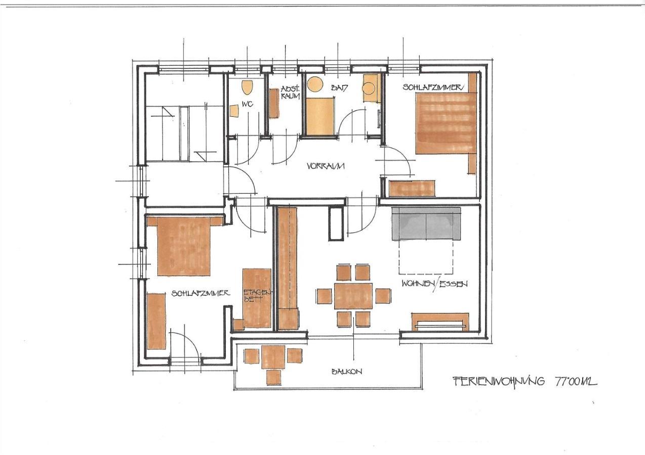 Appartements Cilli Нойкирхен-ам-Гросфенедигер Экстерьер фото